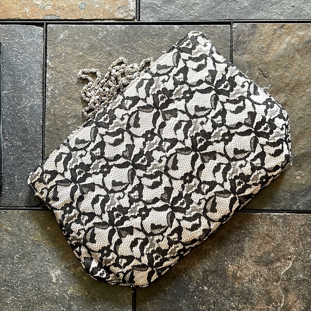 Vintage Lace Clutch